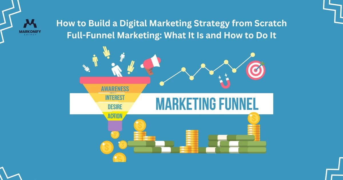 Building a full-funnel digital marketing strategy from scratch